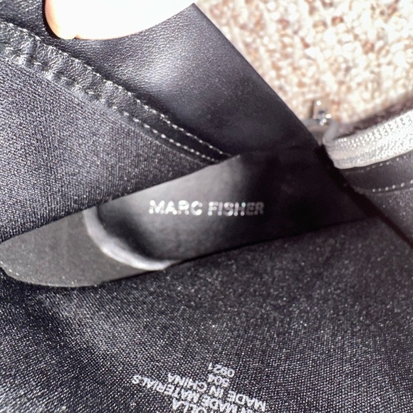 Marc Fisher Stolla shimmer sparkle bootie heels womens size 10M - Picture 4 of 10